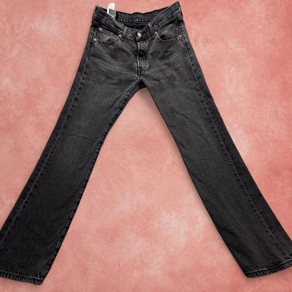Levi-s Men's Black and Grey Jeans
